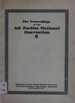 The Proceedings of The All Parties National Convention