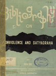 Bibliography on Non-Violence and Satyagraha