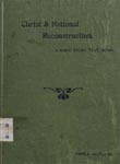 Christ and National Reconstruction : A Lible Study Text-Book