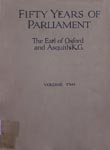 Fifty Years of Parliament : Volume Two With Eight Half-tone Plates