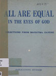 All Are Equal : In The Eyes of God