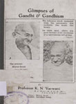 Glimpses of Gandhi & Gandhism