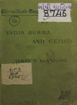 Elementary Geography of India, Burma, and Ceylon