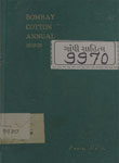 Bombay Cotton Annual. : 1919-1920
