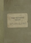 Nation's Voice : Being a Collection of Gandhiji's Speeches in England and Sjt. Mahadev Desai's Account of the Sojurn [September to December 1931]
