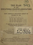 Plan of the Educational Colonies Associations (of Great Britain and India)