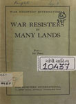 War Resisters in Many Lands