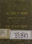 Laws of Bridge with A Guide to the Game
