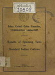 Indian Central Cotton Committee Technological Laboratory