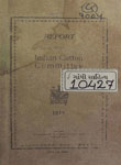 Report of the Indian Cotton Committee