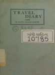 Travel Diary 1929