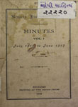 Benares Hindu University Minutes : Vol. I July 1916 to June 1917