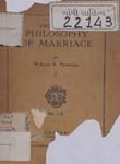 Philosophy of Marriage