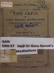 Japji or Guru Nanak's Meditations