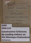 Constructive Conference in Heavens (First Session)