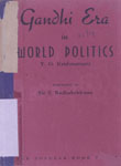 Gandhi Era in World Politics