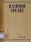 Kashmir Speaks