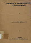 Gandhi's Constructive Programme
