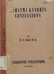 Mahatma Gandhi's Confessions
