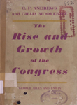 Rise and Growth of the Congress in India