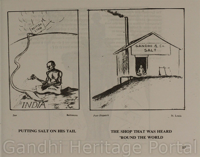 Gandhi & Co., Salt,Putting salt on his Tail,The shop that was heard round the world