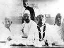 The Haripura Congress, 1938, Gandhiji with Subhas Chandra Bose, the Congress President