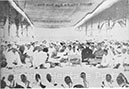 The Ahmedabad Congress of 1921 in session