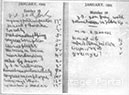 A Page from Gandhi's diary noting schedule of articles for Young India and Navajivan, July 30, 1925 A Page from Gandhi's diary noting schedule of articles for Young India and Navajivan, July 30, 1925