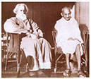 Tagore and Gandhi