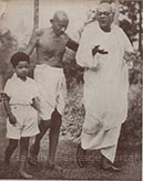 With Sarat Chandra Bose in Calcutta, August 1947