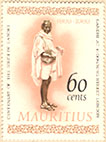 60 Cents Stamp issued on Centenary of the Birth of Gandhi by Mauritius